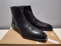 Sztyblety botki buty ZARA męskie czarne
