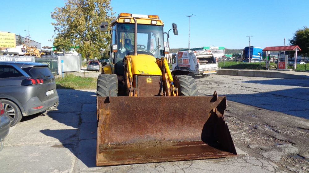 JCB 4CX 2007. Sprowadzona servopower klima
