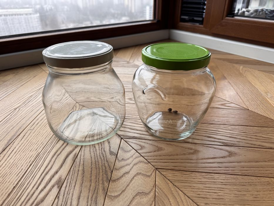 Słoiki duże 2 szt za 12 zł