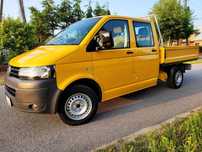 Volkswagen Transporter T5 Doka 6 Osób Klima Serwis ASO  2.0 140 KM Klima Serwis ASO I Właściciel