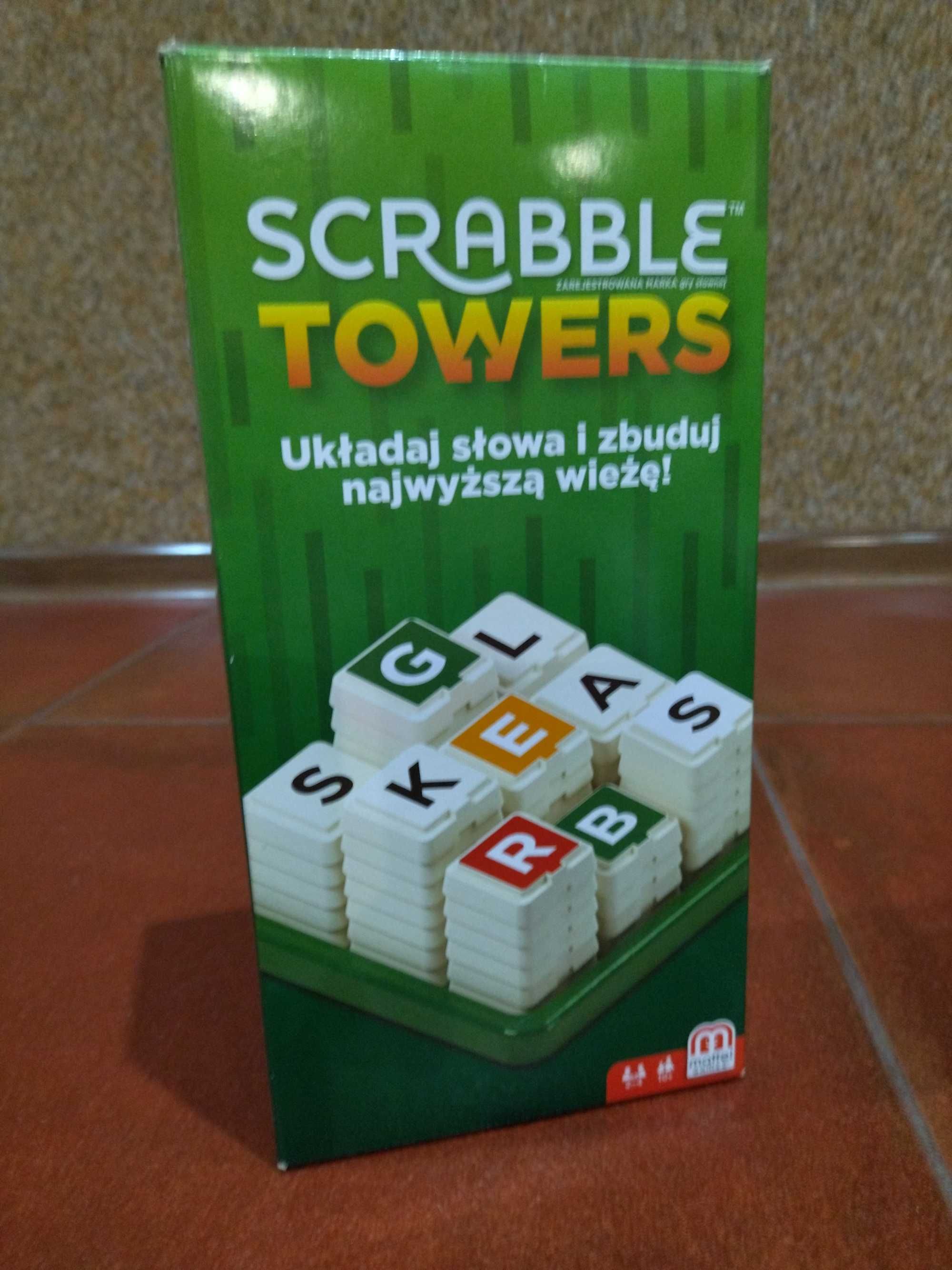 Gra planszowa Scrabble Towers