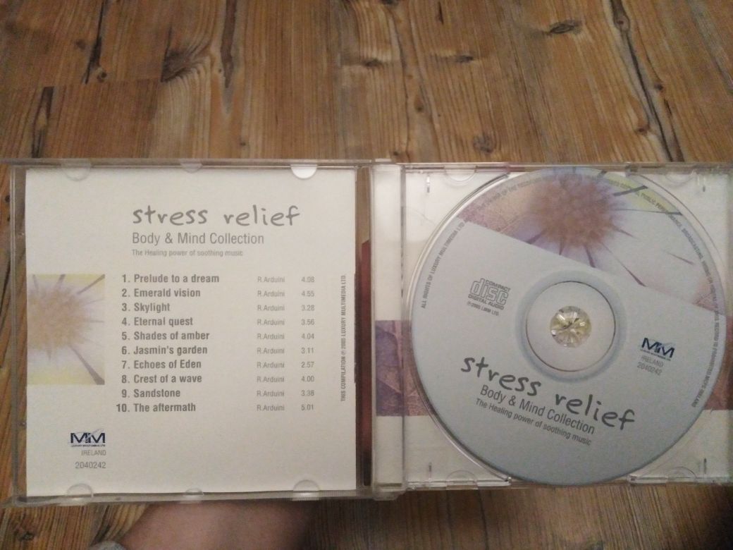 Muzyka relaksacyjna CD stress relief