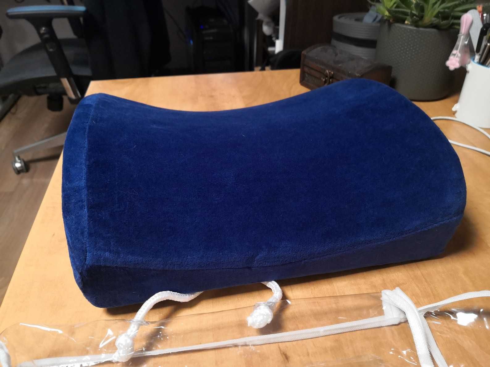 Poduszka lędźwiowa ortopedyczna na krzesło qmed