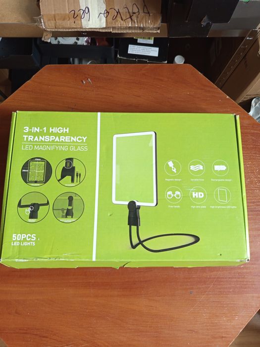 Lupa led 3w1 do czytania