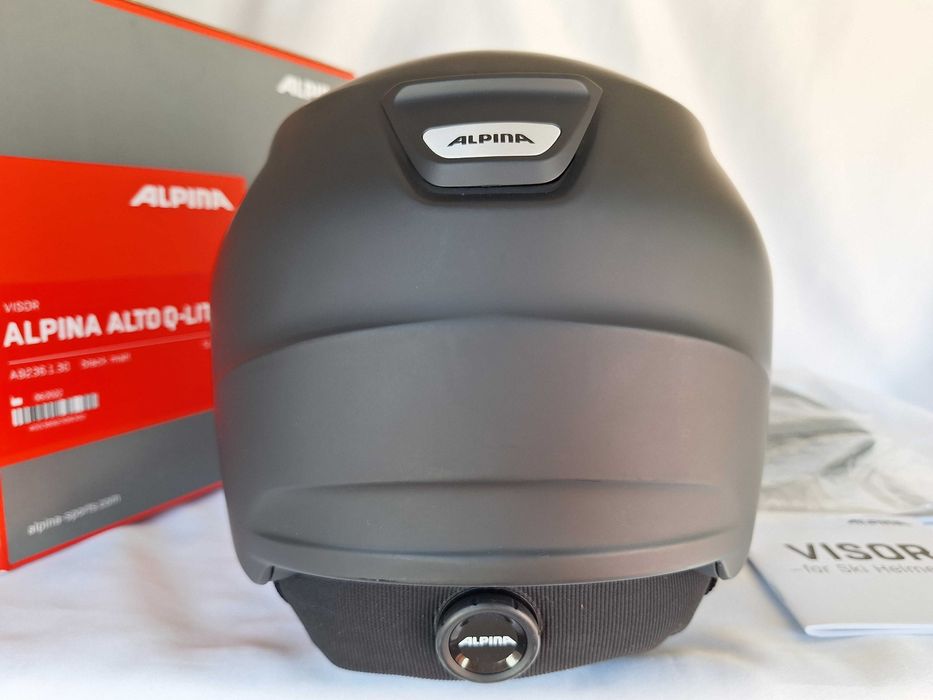 Kask narciarski Alpina Alto Q-Lite Visor Black Matt S 51-55cm