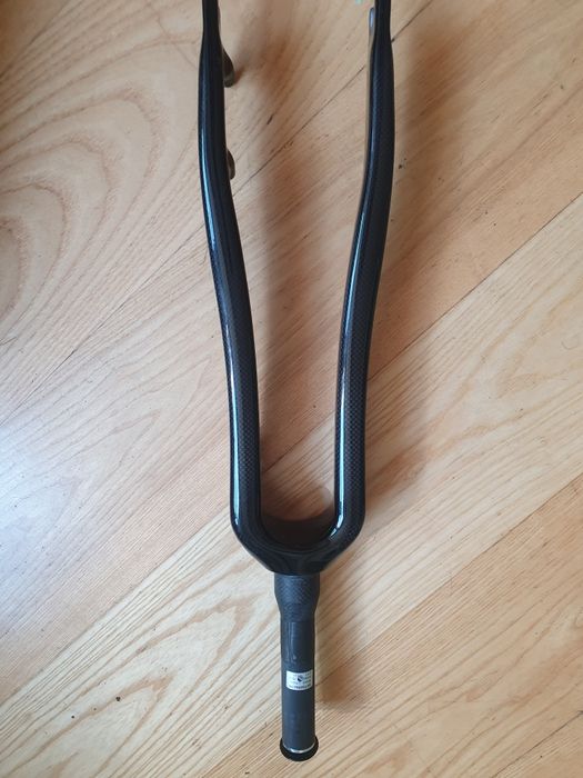 Widelec carbon qr9 gravel mtb 39.8 mm