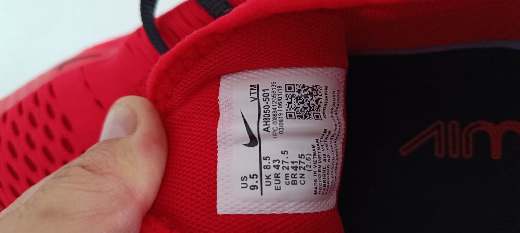 Buty Nike Air Max czerwone