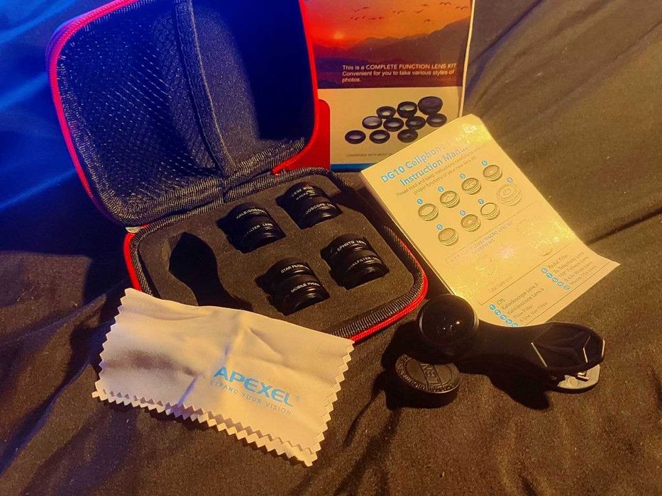 Создай историю! Apexel 10в1 объективы для телефона, айфон и андроид