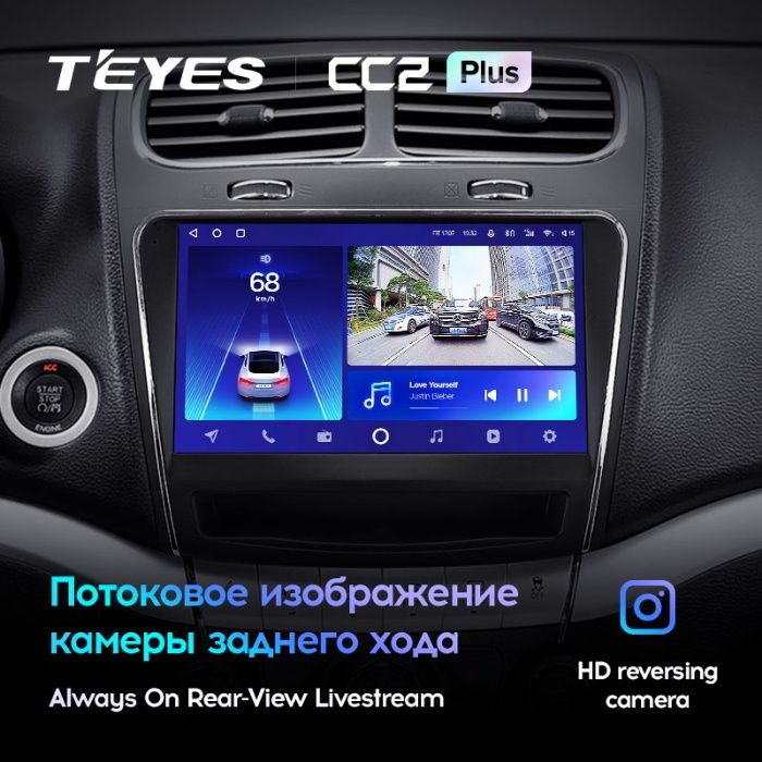 Штатная магнитола Teyes CC2 Plus Dodge Journey JC (2011-2020)