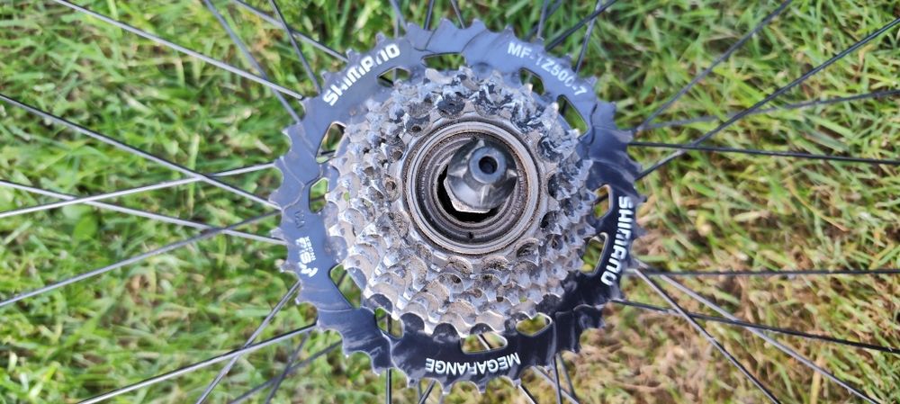 Koła rowerowe 26" , tarcze, łożyska maszynowe