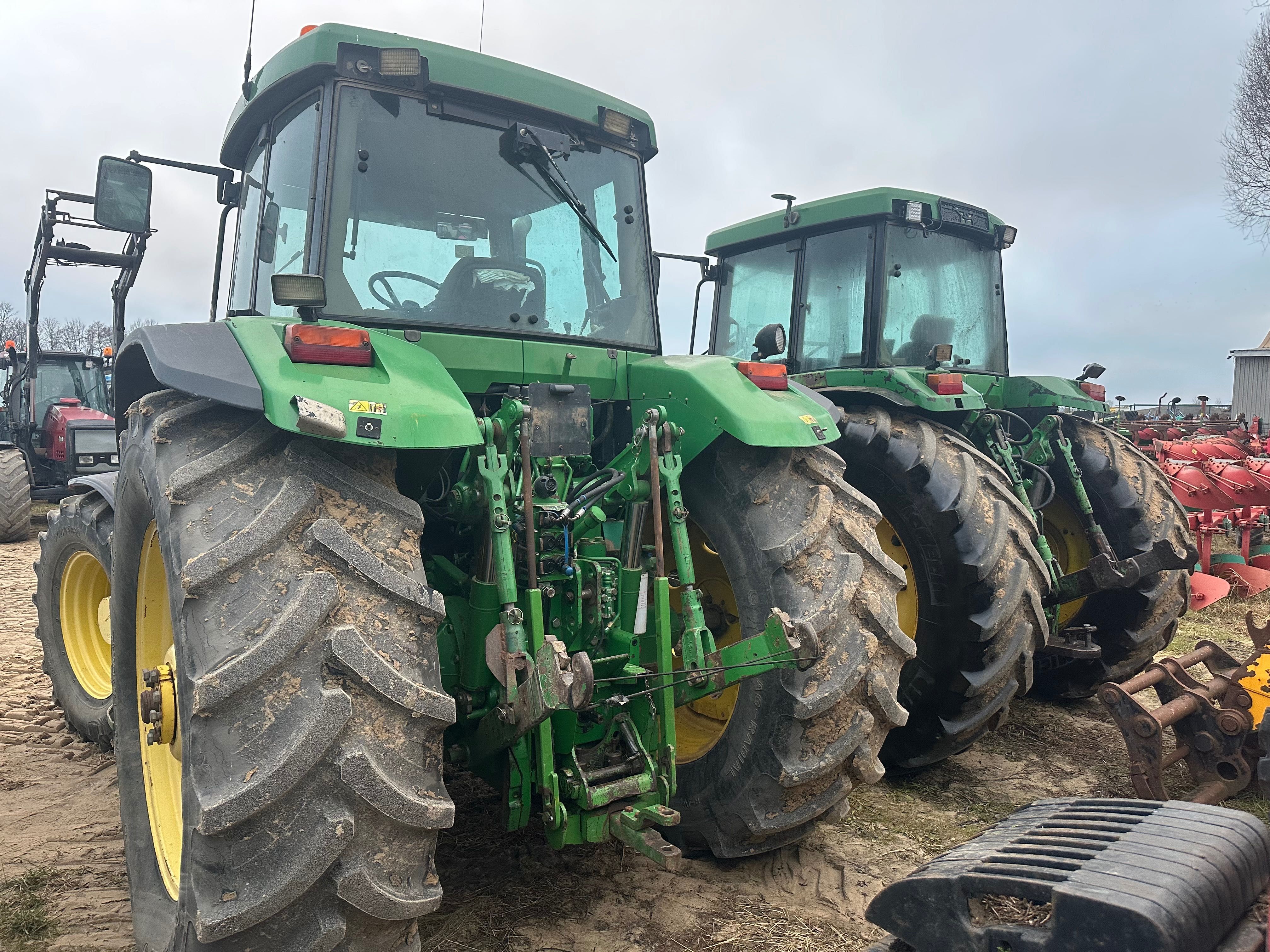 Ciagnik john deere 7810 super stan 7700 z turem