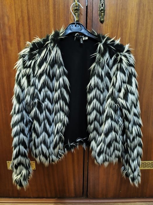 Casaco em pele feminino