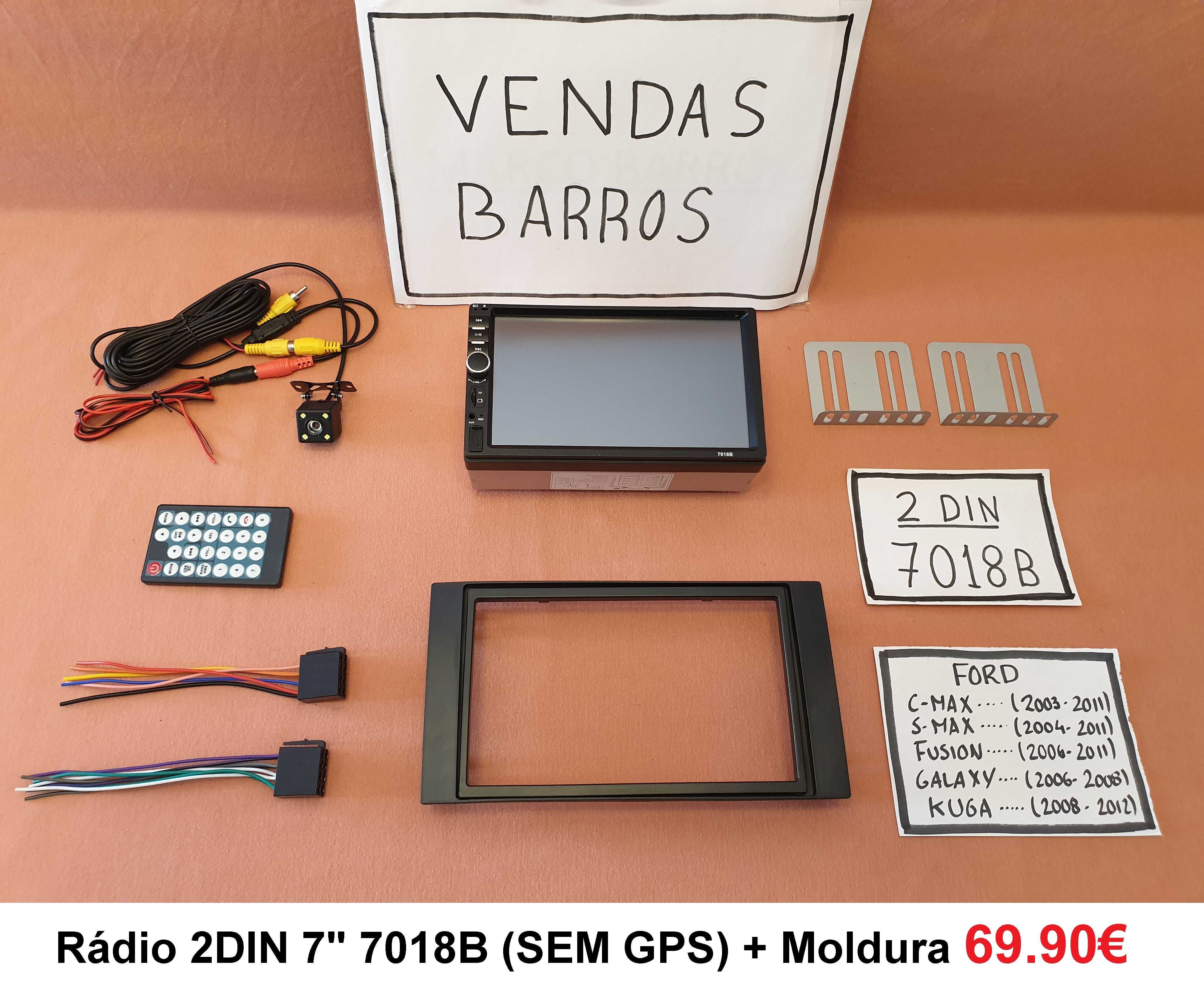 Rádio 2DIN • FORD C-Max S-Max Kuga Galaxy Fusion Mondeo • Android GPS