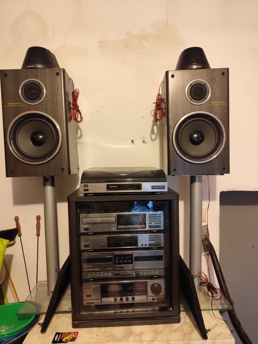 Wieża Samsung orginalna szafka i stojaki pod kolumny