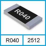 Резистор R040 SMD 2512 0.04 Ом 1% 2Вт 2W 40мОм
