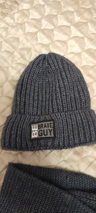 Шапка і баф зимовий на хлопчика 4-5 р.