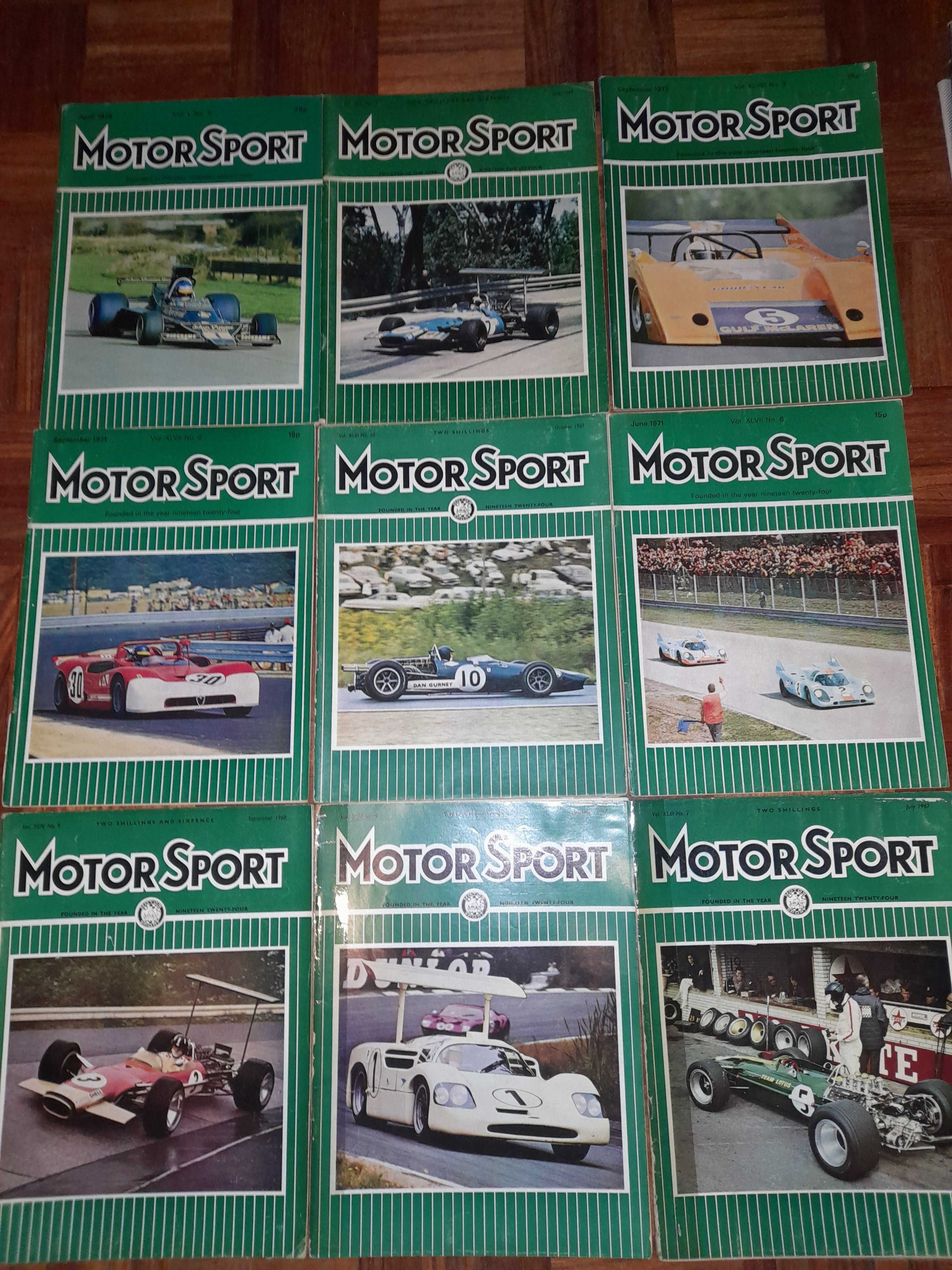 Revistas Motorsport inglês 1966/1978