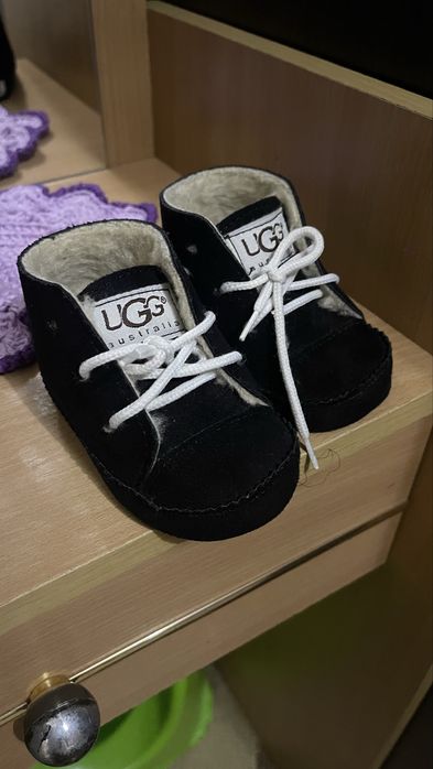 Пінетки ugg, 11 см устілка, замш