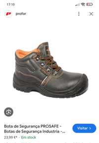 Botas/sapatos de segurança biqueira aço