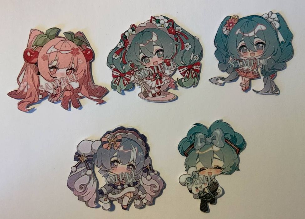 Значки Хацуне Міку і Благословення Небожителів