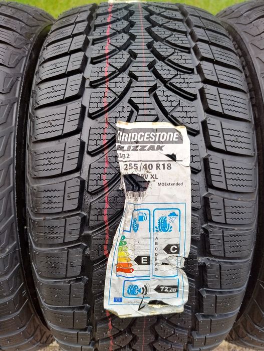 Bridgestone Blizzak 255/40R18 99VXL Nowe Run flat homologacja Mercedes