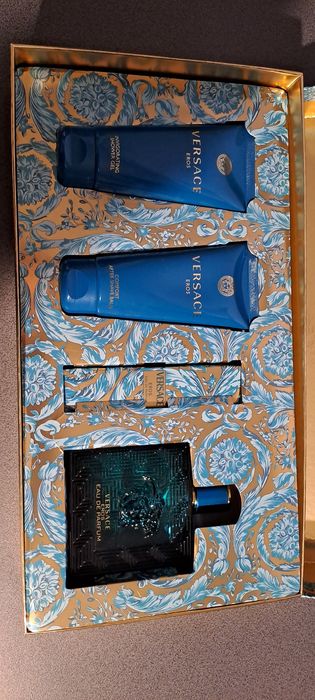 Versace Eros 100ml edp. Duży zestaw. 100% oryginał