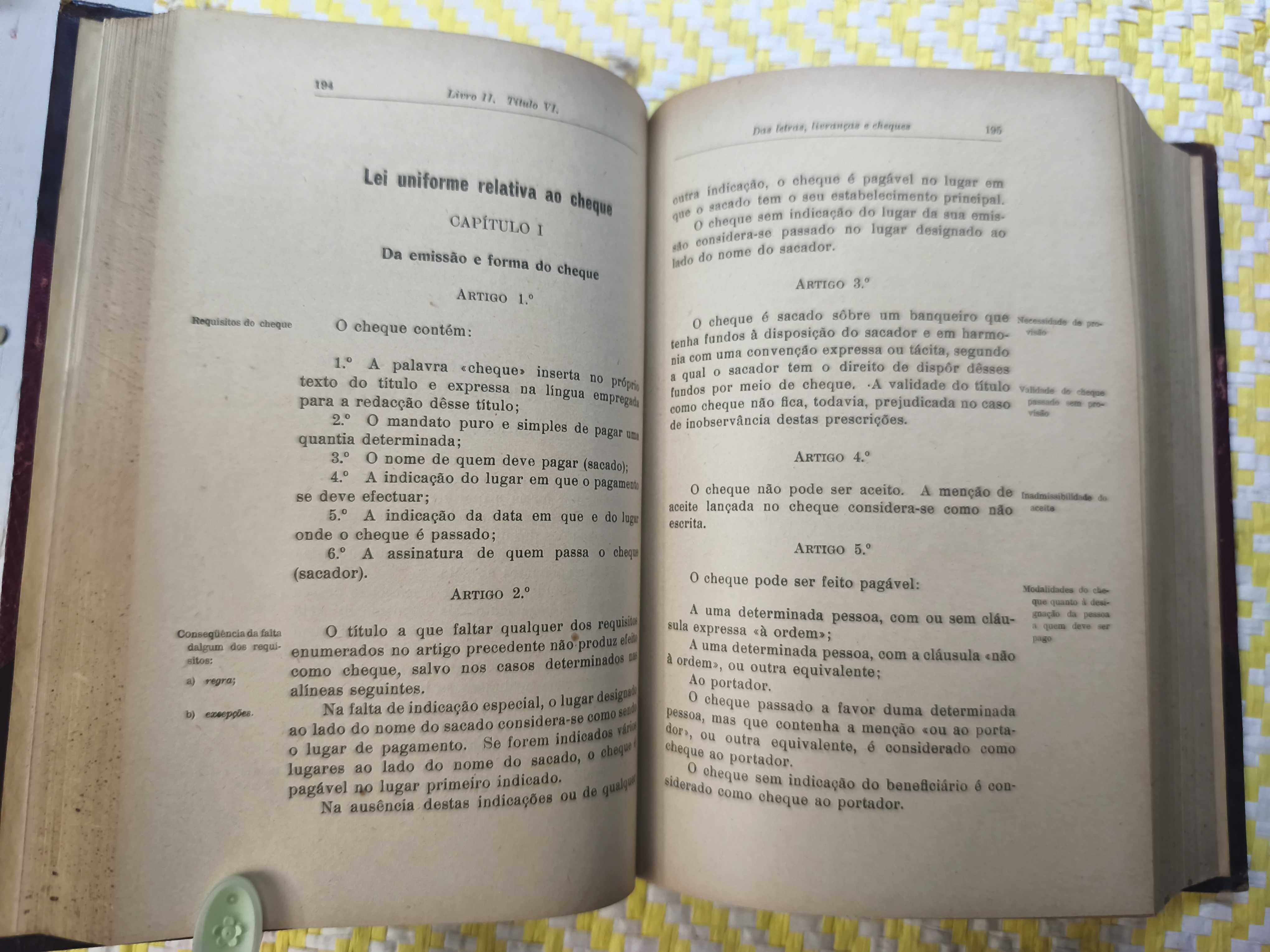 Código comercial e cód. de falências – Ano 1936
José Alberto dos Reis