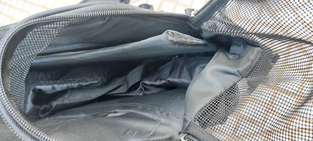 Transportador para cães e gatos respirável, dobrável, impermeável