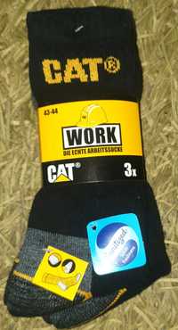 Шкарпетки для робочого взуття з срібною ниткою Caterpillar  CAT