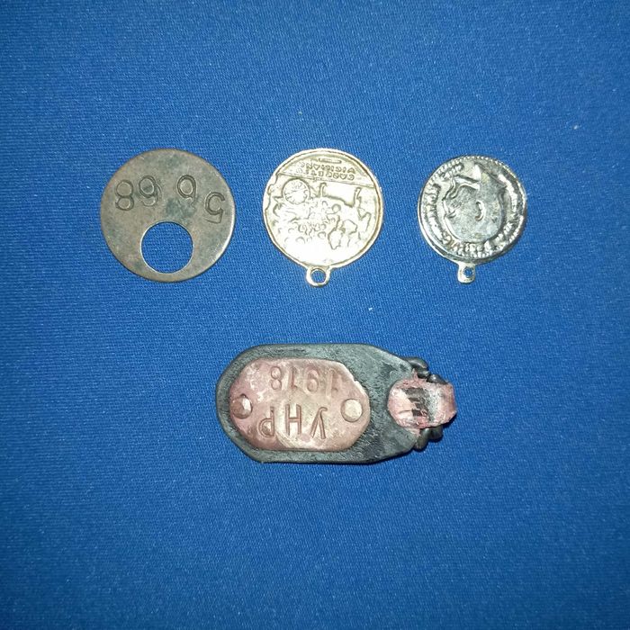 Брелок для ключей жетон