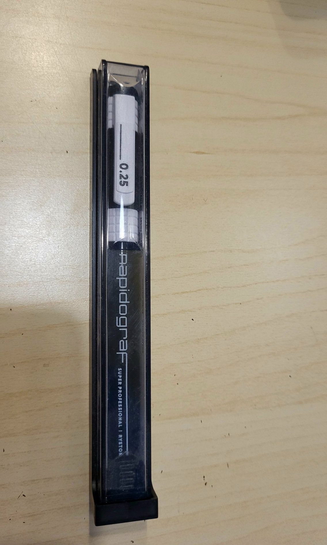 rapidograf Super Professional, Rystor 0,25 mm nowy