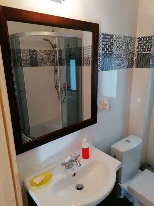 Domek na Kaszubach z kominkiem i balia staw rybki