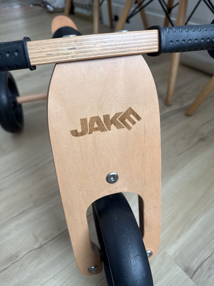 Rowerek biegowy trójkołowy drewniany Milly Mally Jake 2w1
