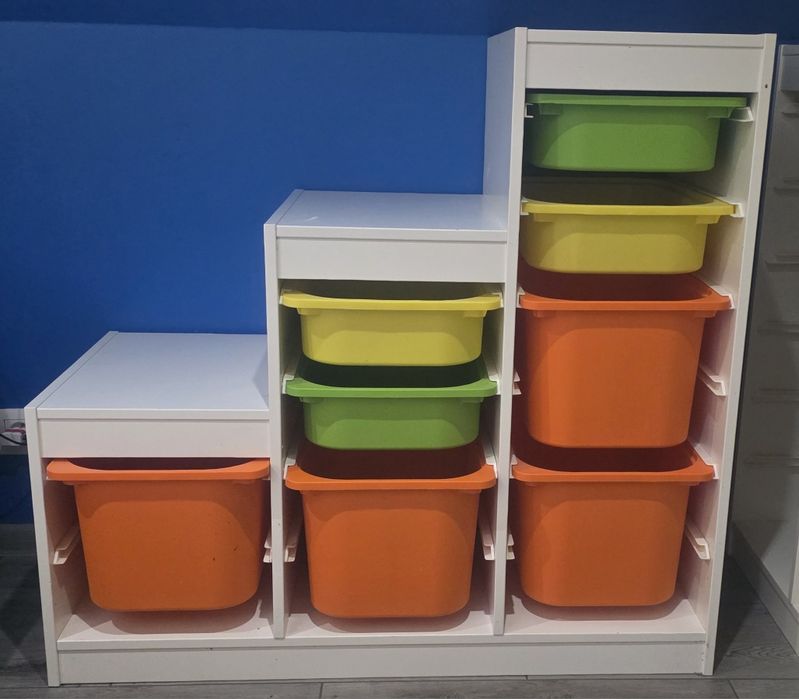 Regal szafka półka na zabawki ikea komoda