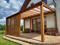 Zadaszenia tarasów pergola tarasy drewniane