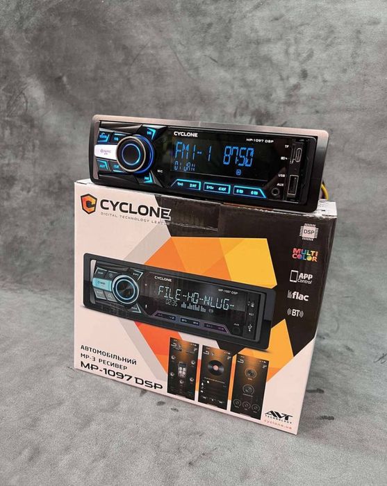 Магнітола Cyclone MP 1097 DSP Bluetooth