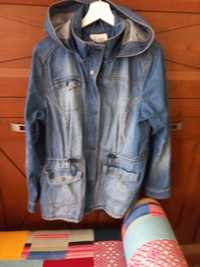 Kurtka parka jeansowa 46/48