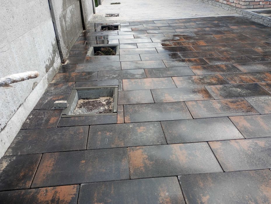 укладка тротуарной плитки