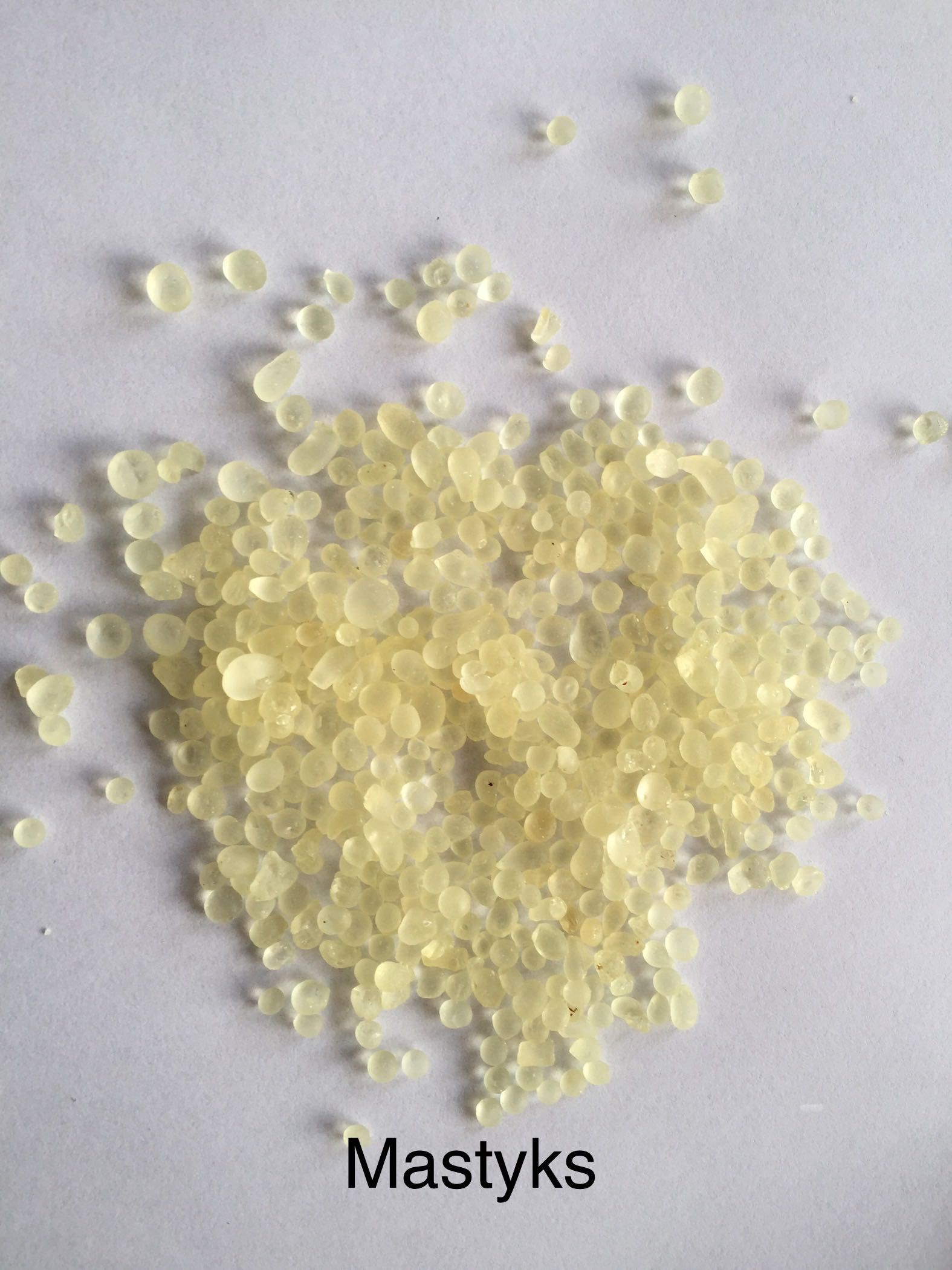 Mastyks Naturalna Żywica lakiery  10 g mastik, mastyx, łzy Chios