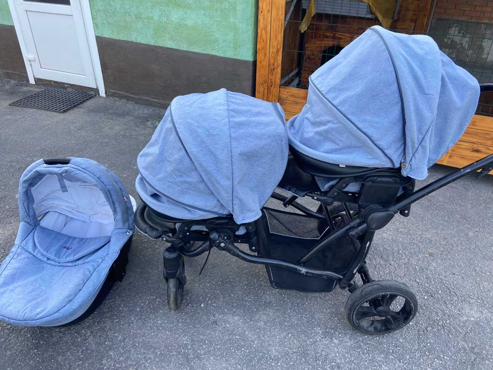 дитяча коляска для двійні