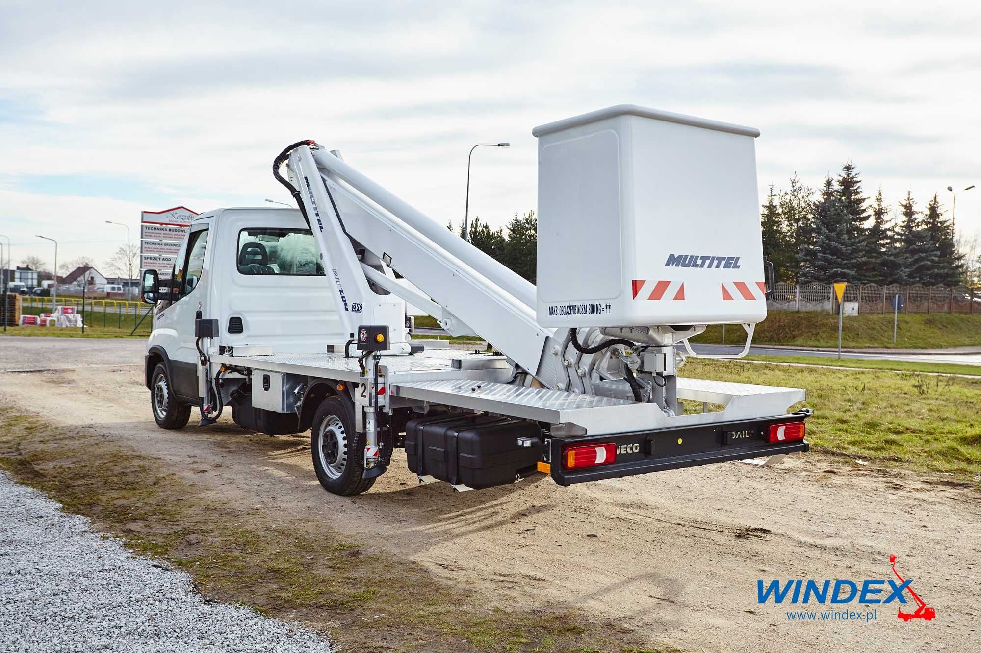 Podnośnik koszowy - Multitel MT 204 EX NOWY