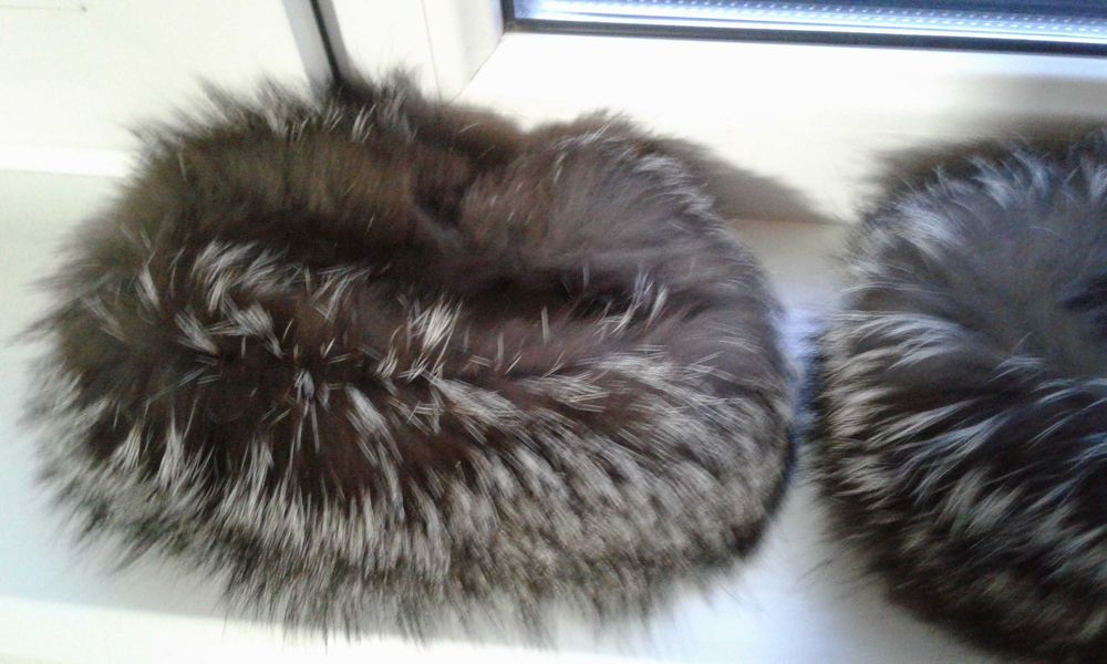 Срочно мехові манжети лисиці чорнобурки