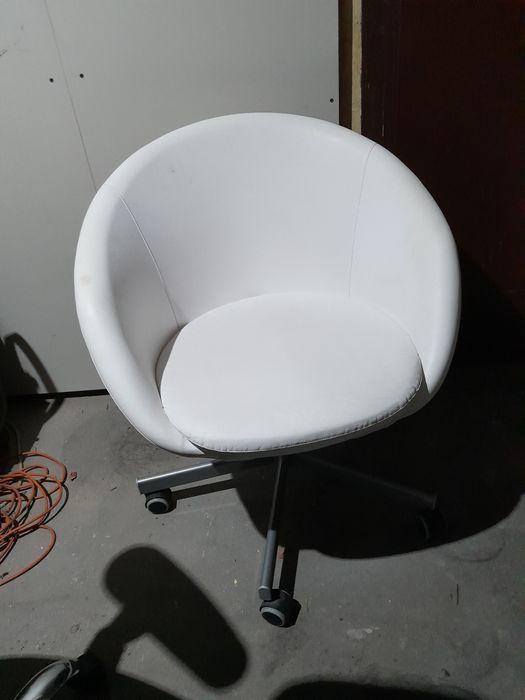 Ikea krzesło obrotowe biale