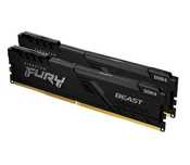 Оперативная память Kingston Fury DDR4 32GB 2x16GB 3200MHz Beast Black