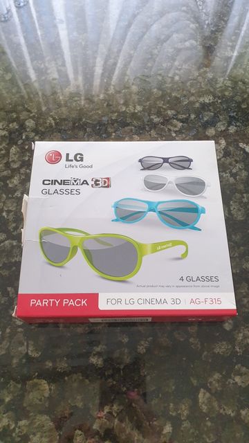 Okulary LG Cinema 3D