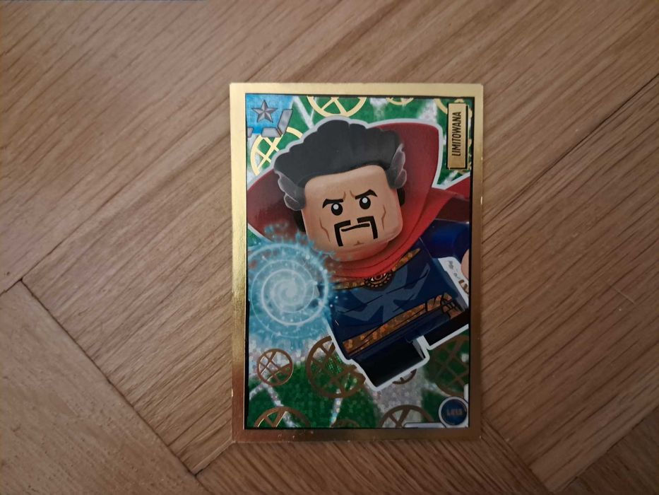 karty LEGO STAR WARS Ninjago Avengers karty limitowane zestaw