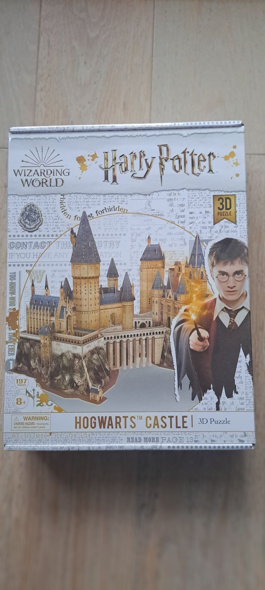 NOWE Puzzle 3D Harry Potter Zamek Hogwart Castle
