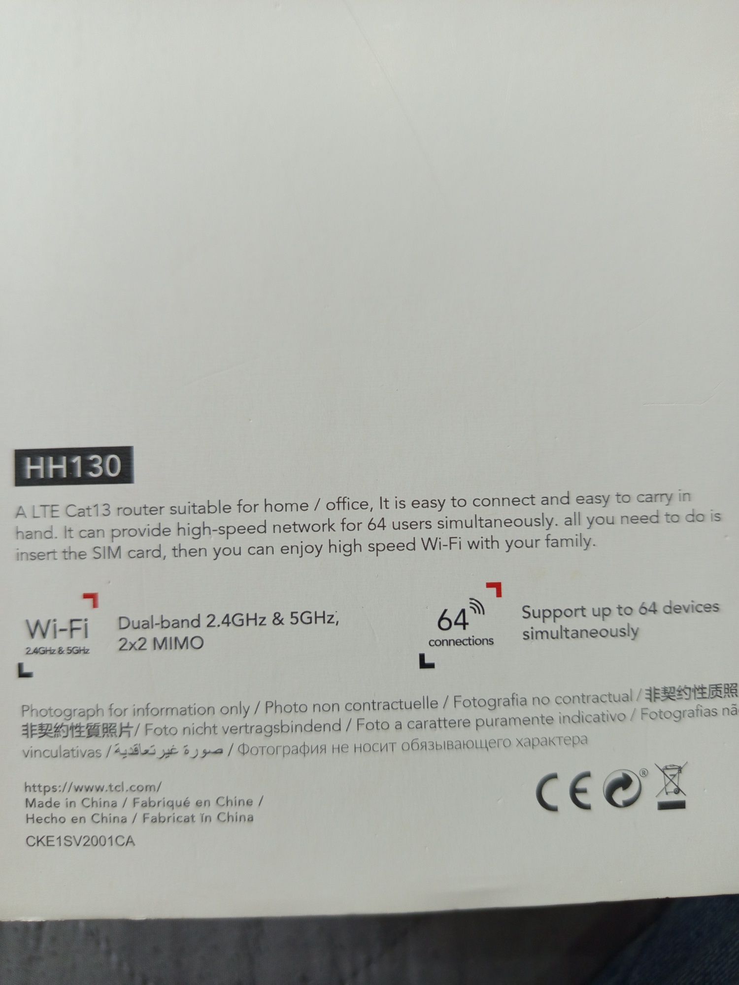 TCL Linkhub LTE 2,4GHz-5GHz