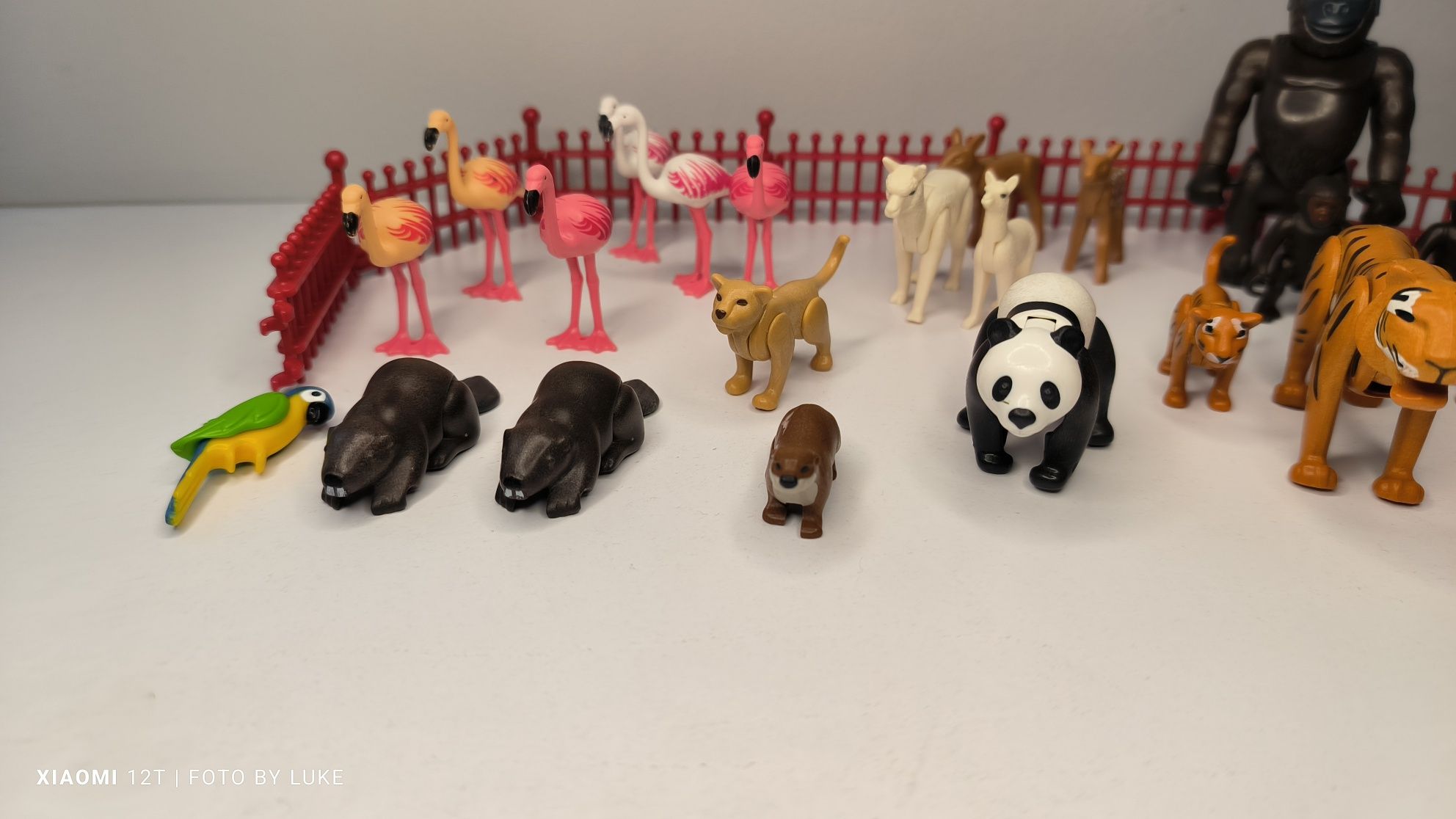 Playmobil zwierzęta zoo słoń goryl lew tygrys Fleming bobry lama panda