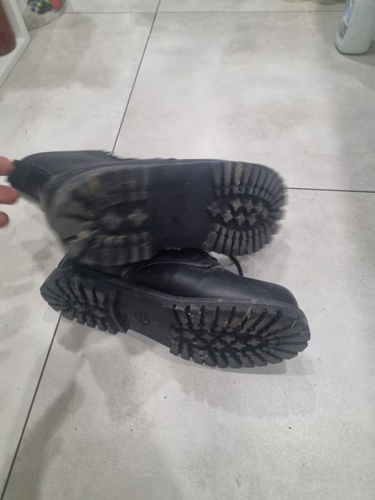 Buty robocze stalkapa stalowe noski robocze 46 nowe skórzane